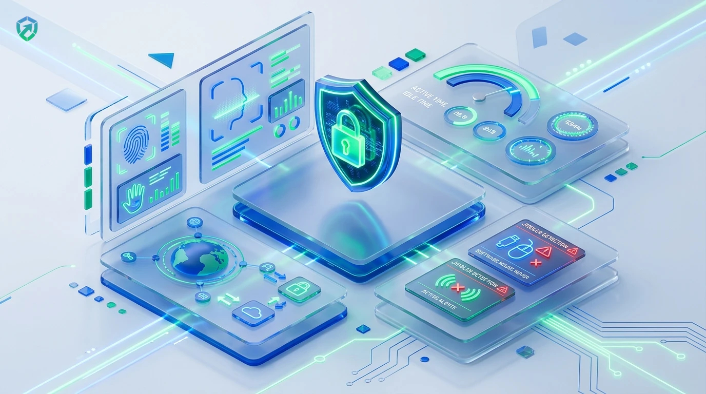 Tracknesty 3D Remote Workforce Heuristic Anti-Bypass and Security Telemetry