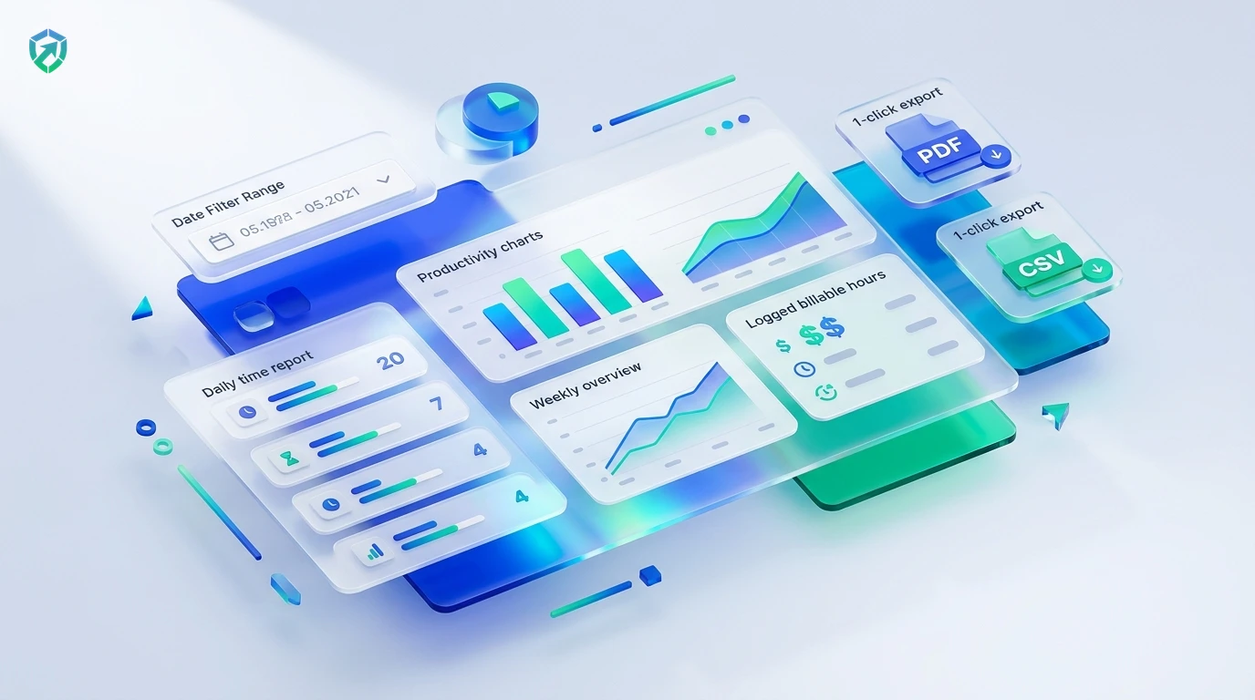 Tracknesty Workforce Analytics Software Executive Dashboard